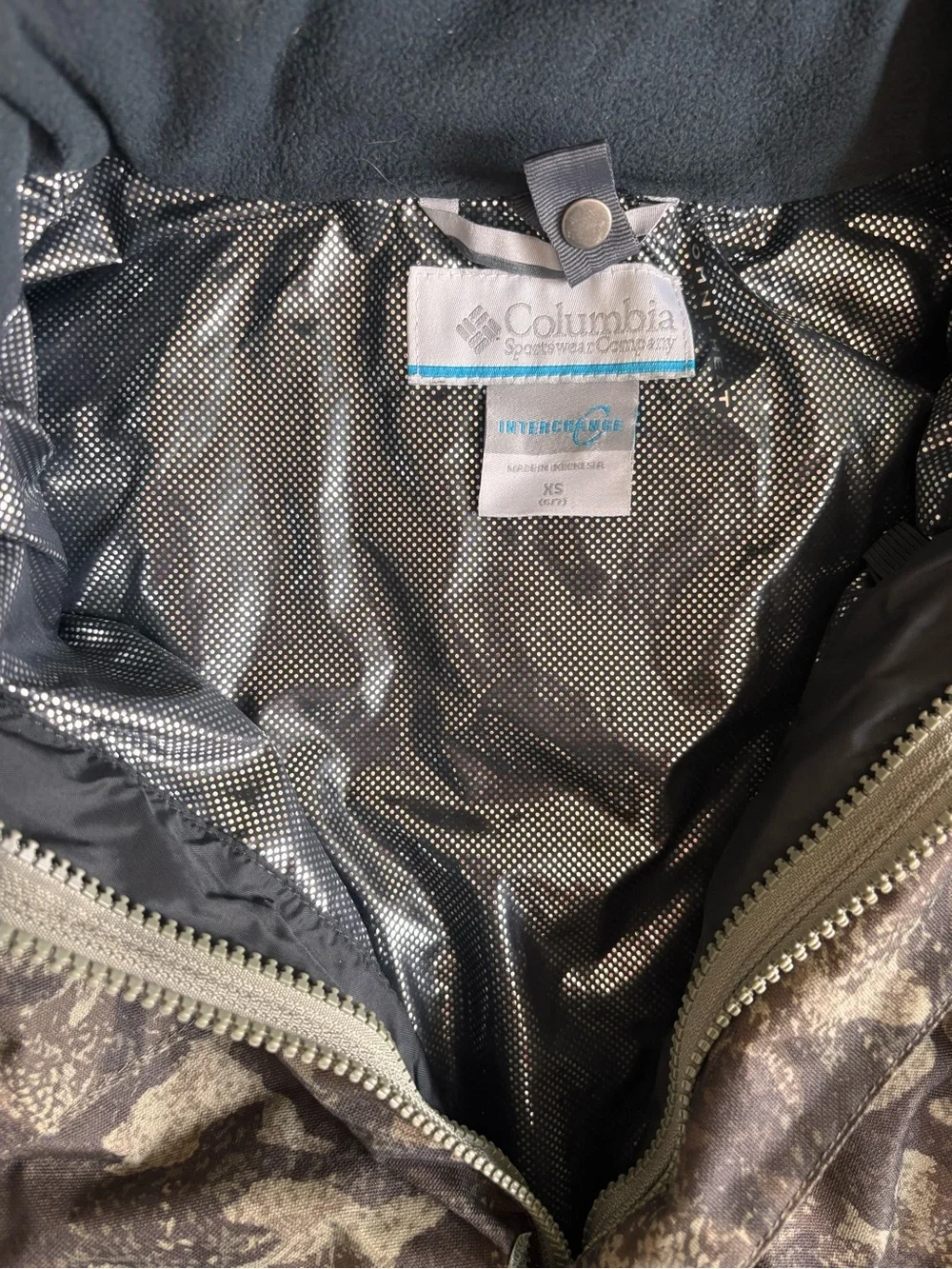 Columbia kids hooded